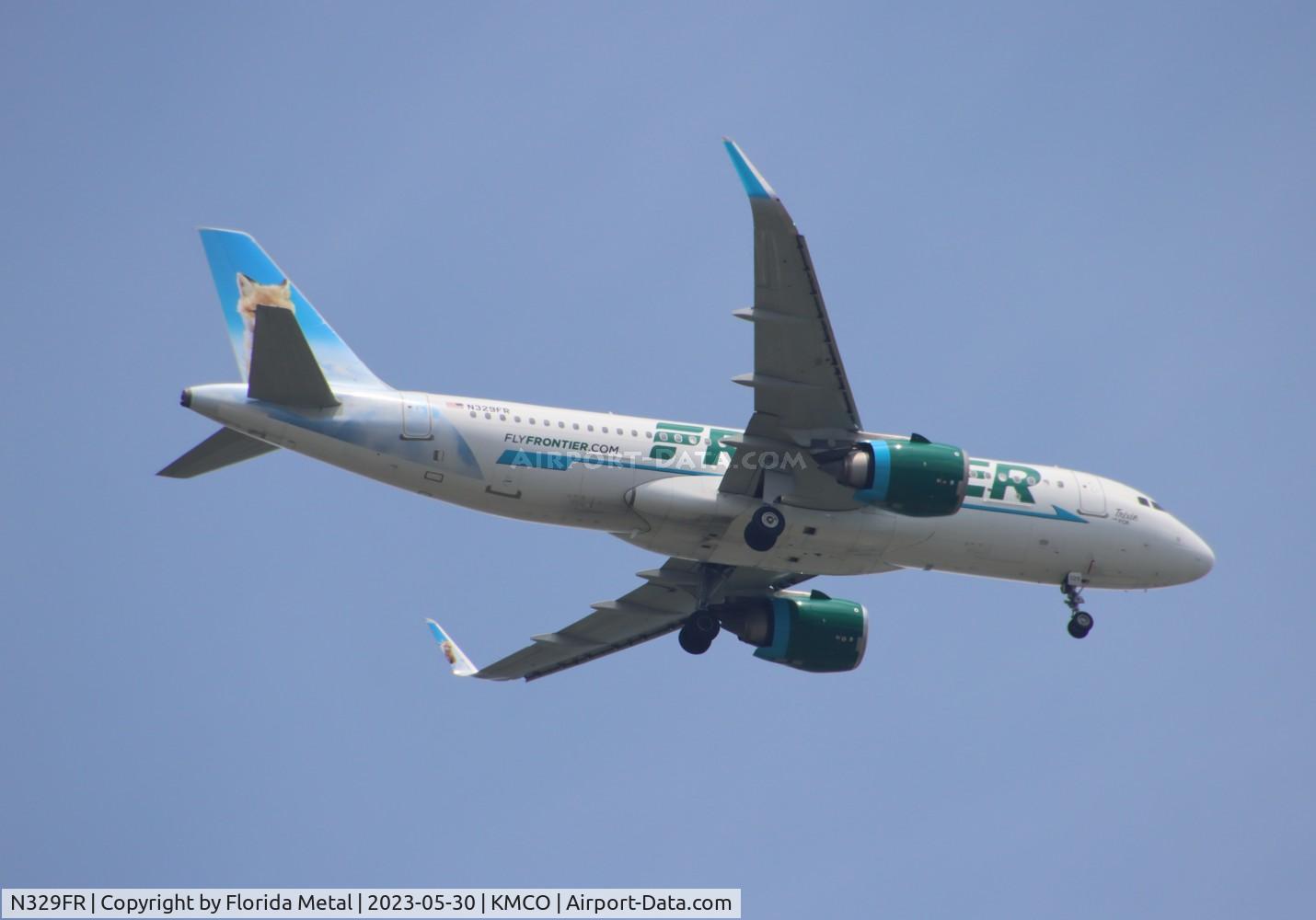 N329FR, 2018 Airbus A320-251N C/N 8135, FFT A32N Trixie zx BQN-MCO