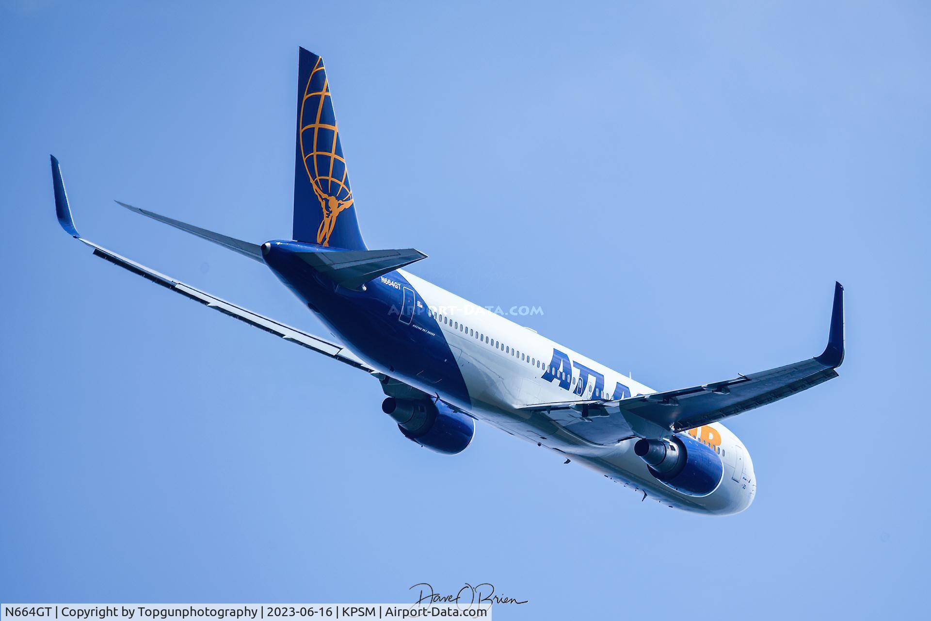N664GT, 1994 Boeing 767-31B(ER) C/N 26259, GIANT8923 departing