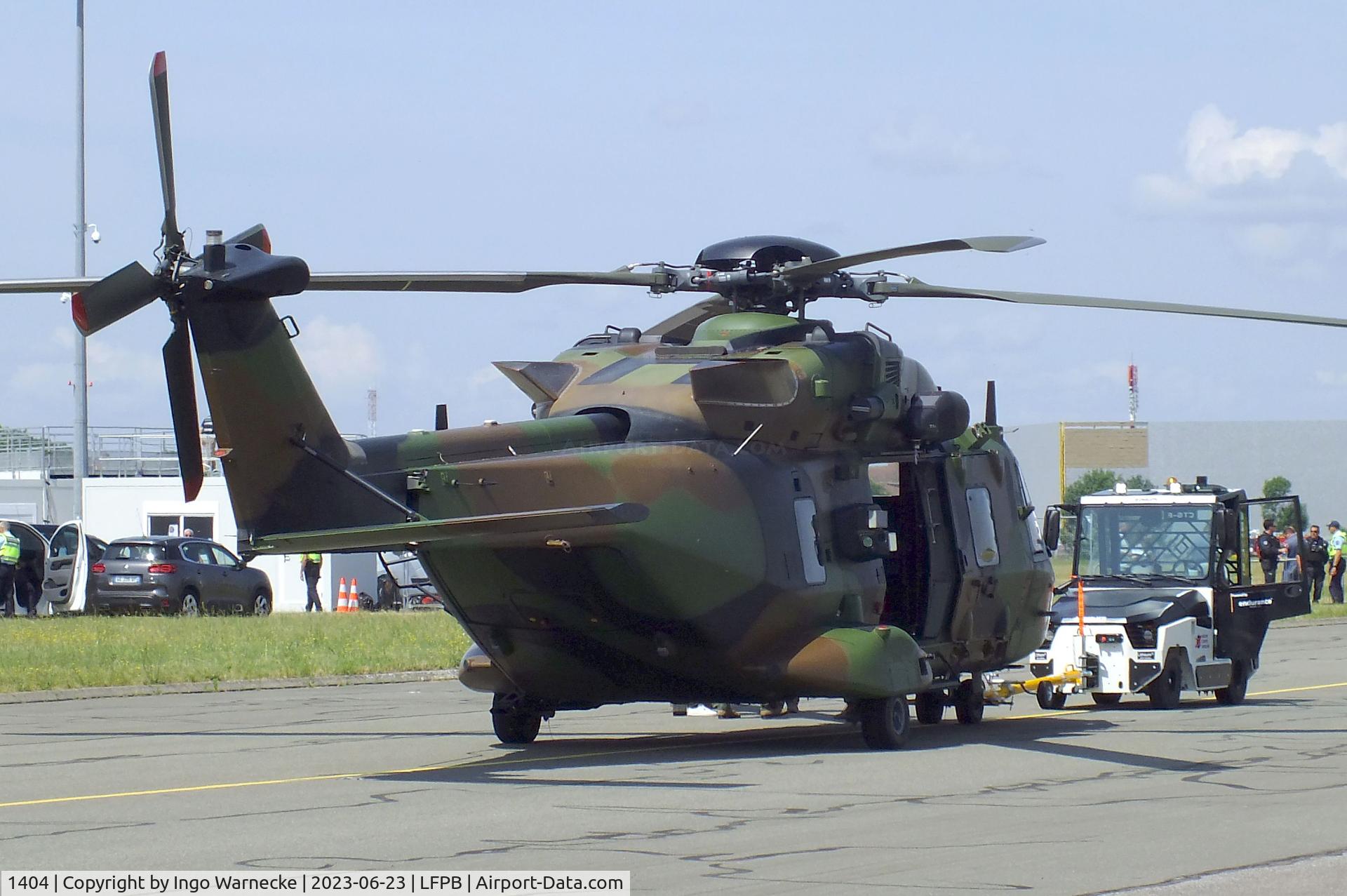 1404, 2018 NHI NH-90 TTH Caiman C/N 1404, NHI NH90 TTH Caiman of ALAT (French army aviation) at the Aerosalon 2023, Paris