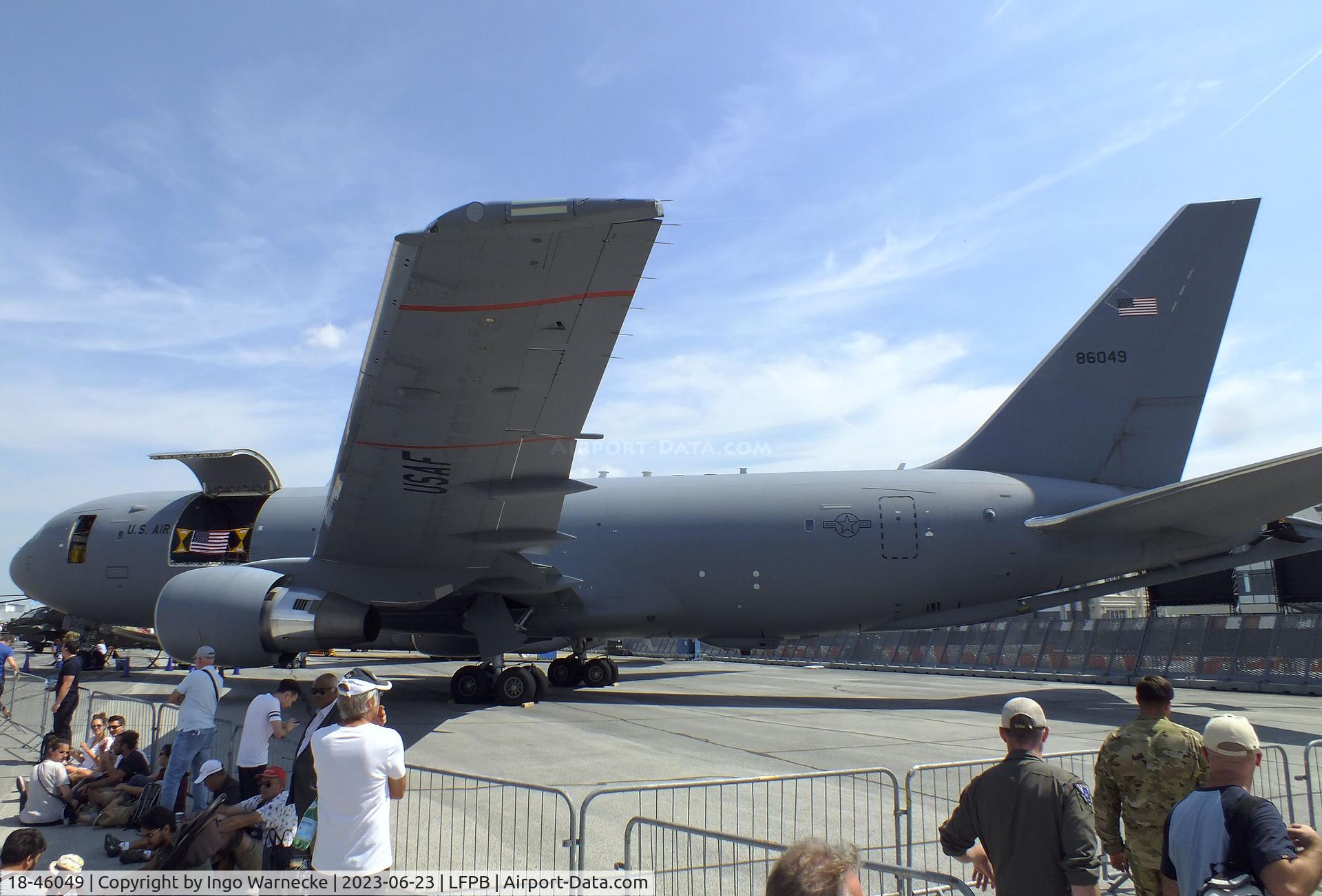 18-46049, 2018 Boeing KC-46A Pegasus C/N 34140, Boeing KC-46A Pegasus of the USAF at the Aerosalon 2023, Paris