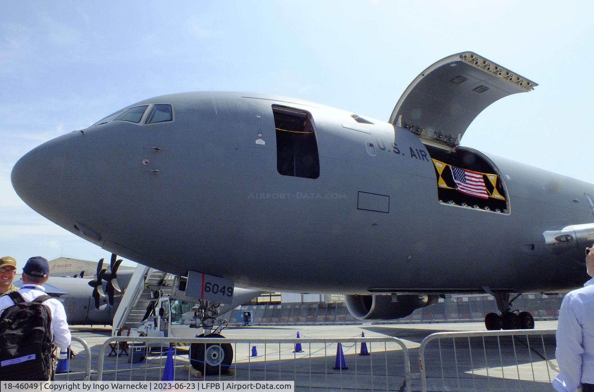 18-46049, 2018 Boeing KC-46A Pegasus C/N 34140, Boeing KC-46A Pegasus of the USAF at the Aerosalon 2023, Paris