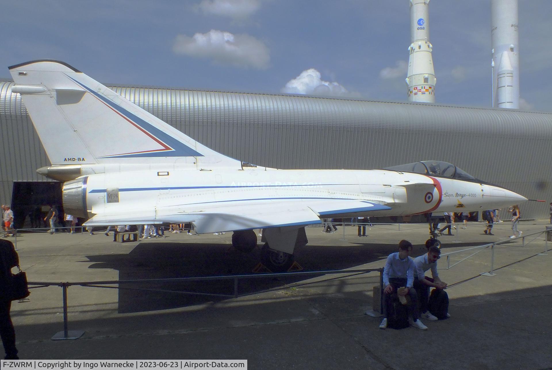 F-ZWRM, Dassault Super Mirage 4000 C/N 01, Dassault Super Mirage 4000 prototype at the Musee de l'Air, Paris/Le Bourget