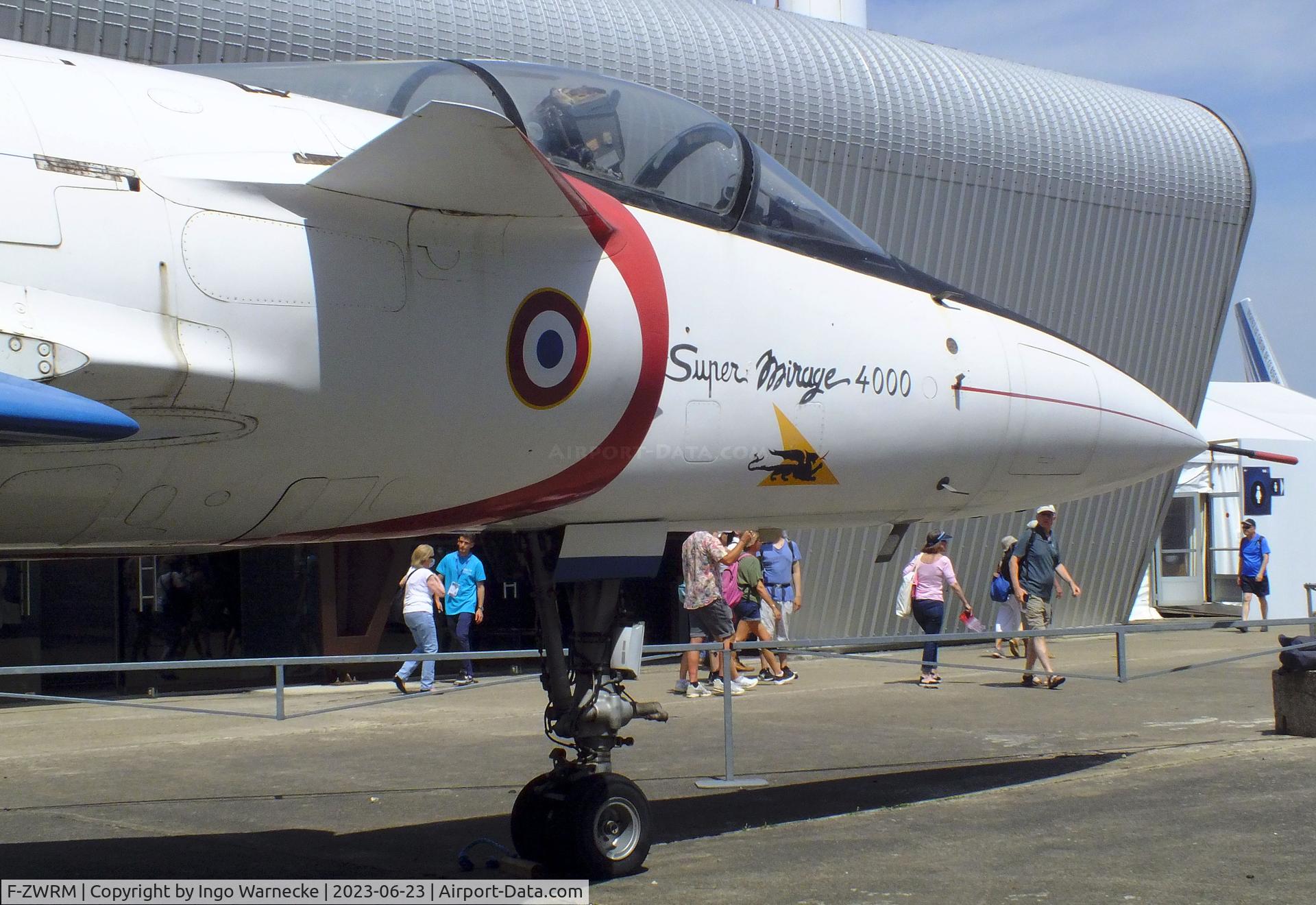 F-ZWRM, Dassault Super Mirage 4000 C/N 01, Dassault Super Mirage 4000 prototype at the Musee de l'Air, Paris/Le Bourget