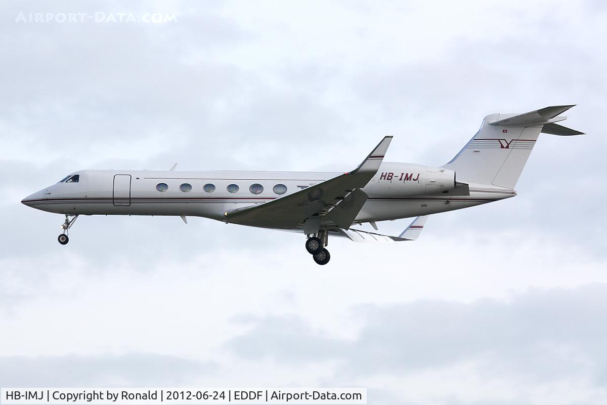 HB-IMJ, 1997 Gulfstream Aerospace Gulfstream V C/N 517, at fra