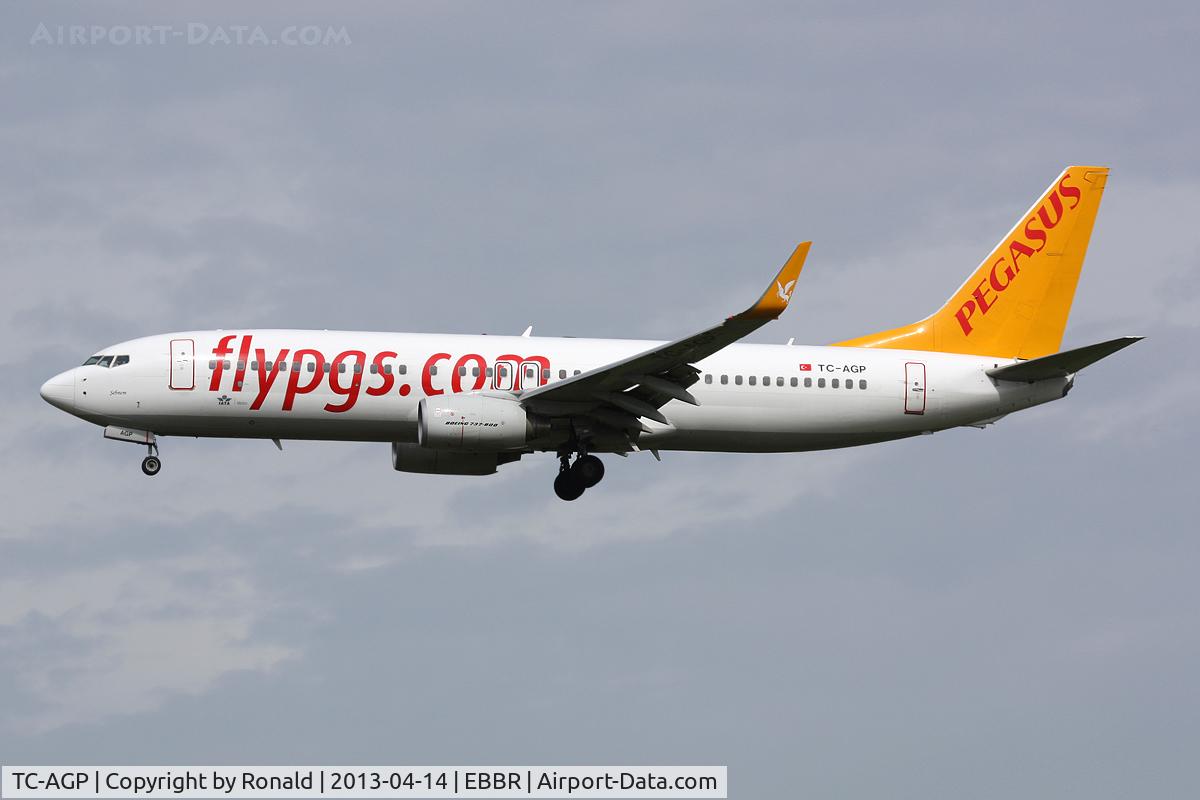 TC-AGP, 2011 Boeing 737-82R C/N 40728, at bru
