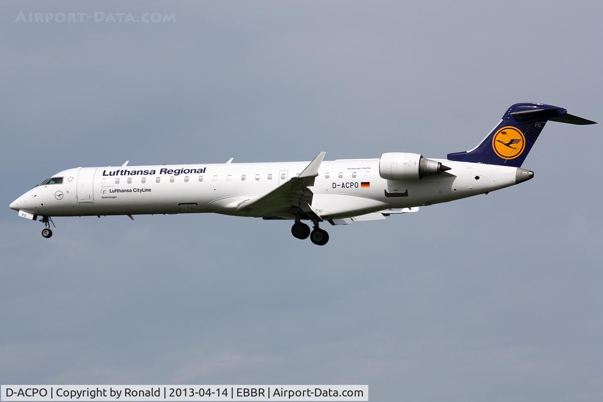 D-ACPO, 2003 Canadair CRJ-701ER (CL-600-2C10) Regional Jet C/N 10085, at bru