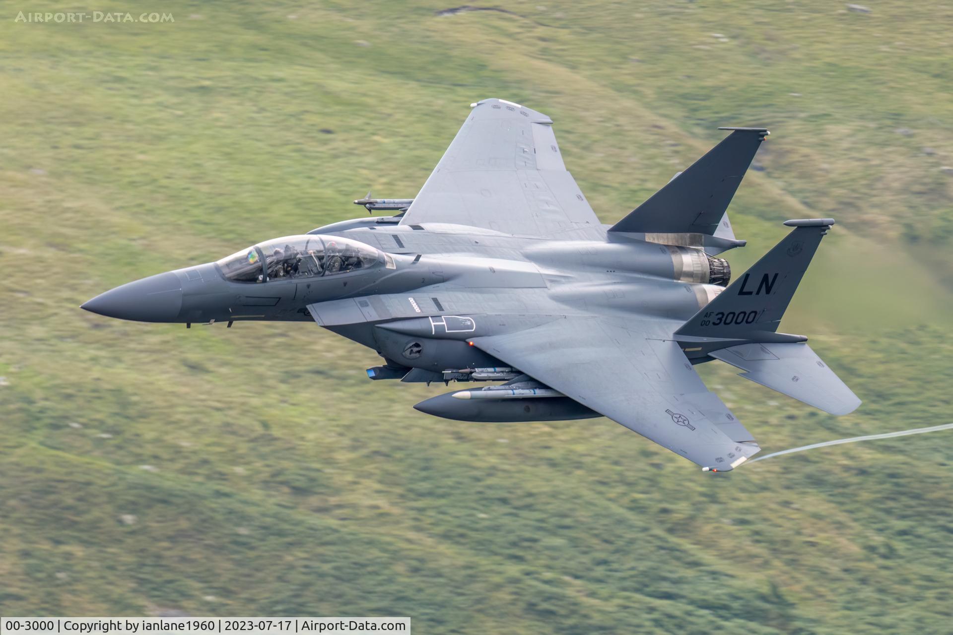 00-3000, 2000 McDonnell Douglas F-15E Strike Eagle C/N 1366/E227, LFA17