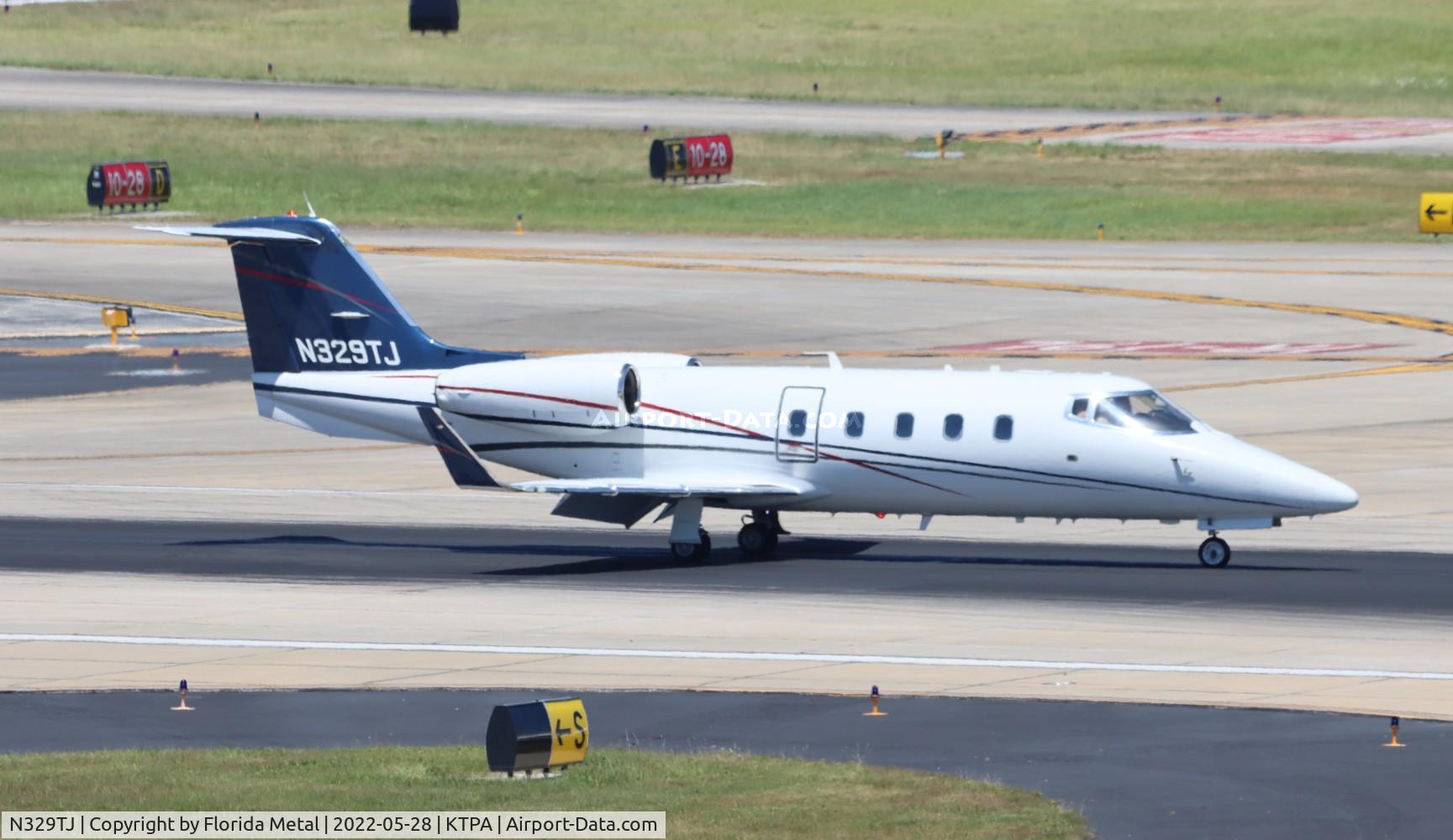N329TJ, Gates Learjet 55 C/N 120, Lear 55 zx TPA 19L