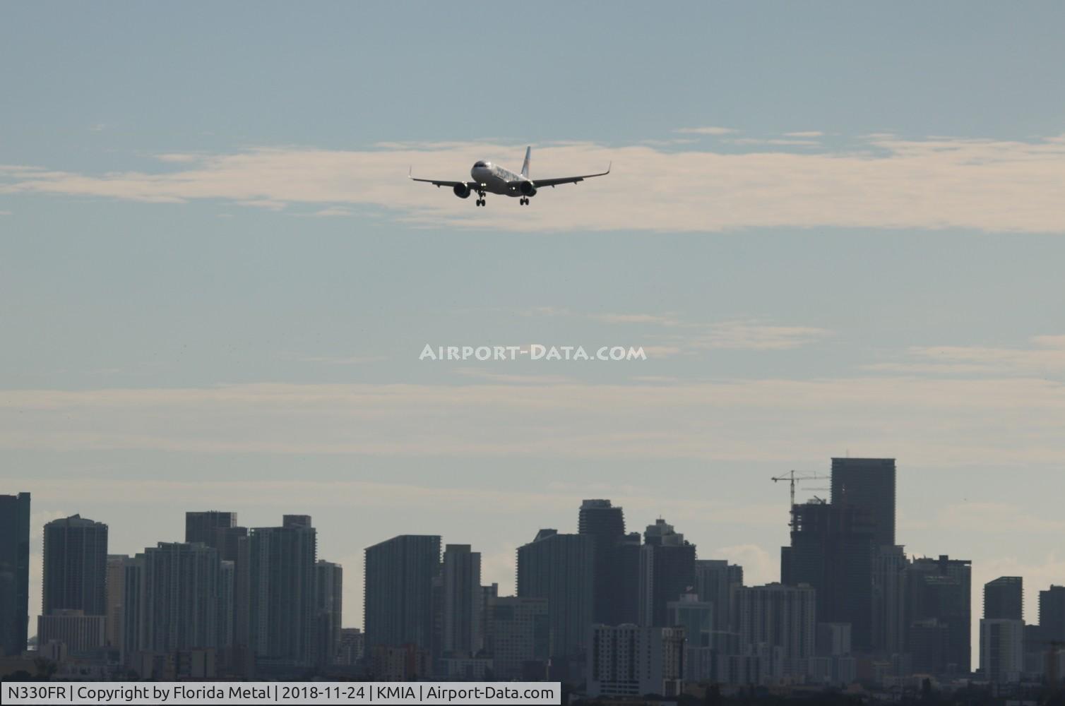 N330FR, 2018 Airbus A320-251N C/N 8219, FFT A32N Junior zx SJU-MIA