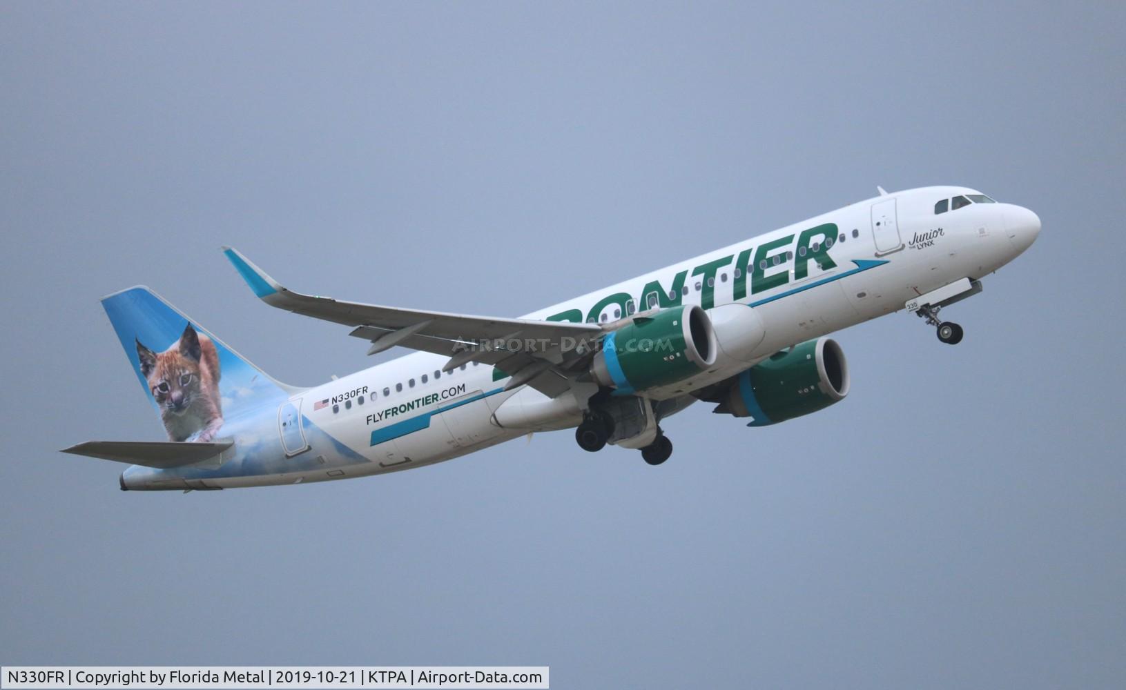 N330FR, 2018 Airbus A320-251N C/N 8219, FFT A32N Junior zx TPA-DFW