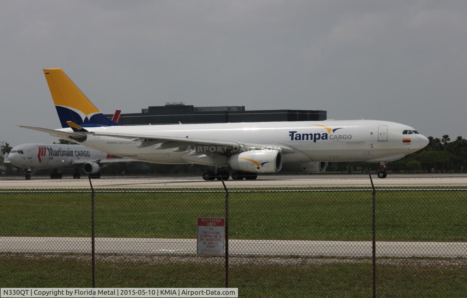 N330QT, 2012 Airbus A330-243F C/N 1368, Tampa Cargo A332F zx MIA-EZE