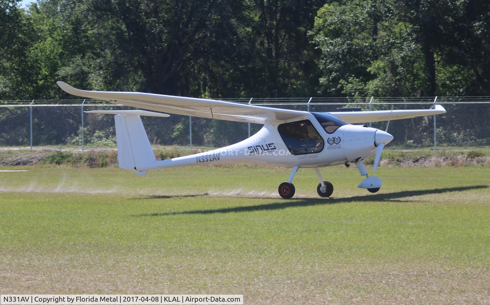 N331AV, 2015 Pipistrel Sinus 912 LSA C/N 736 SFN 912 LSA, Sinus zx