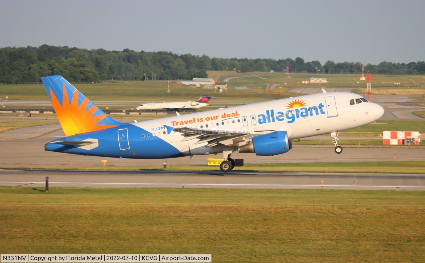 N331NV, 2005 Airbus A319-112 C/N 2625, AAY A319 zx CVG-PGD