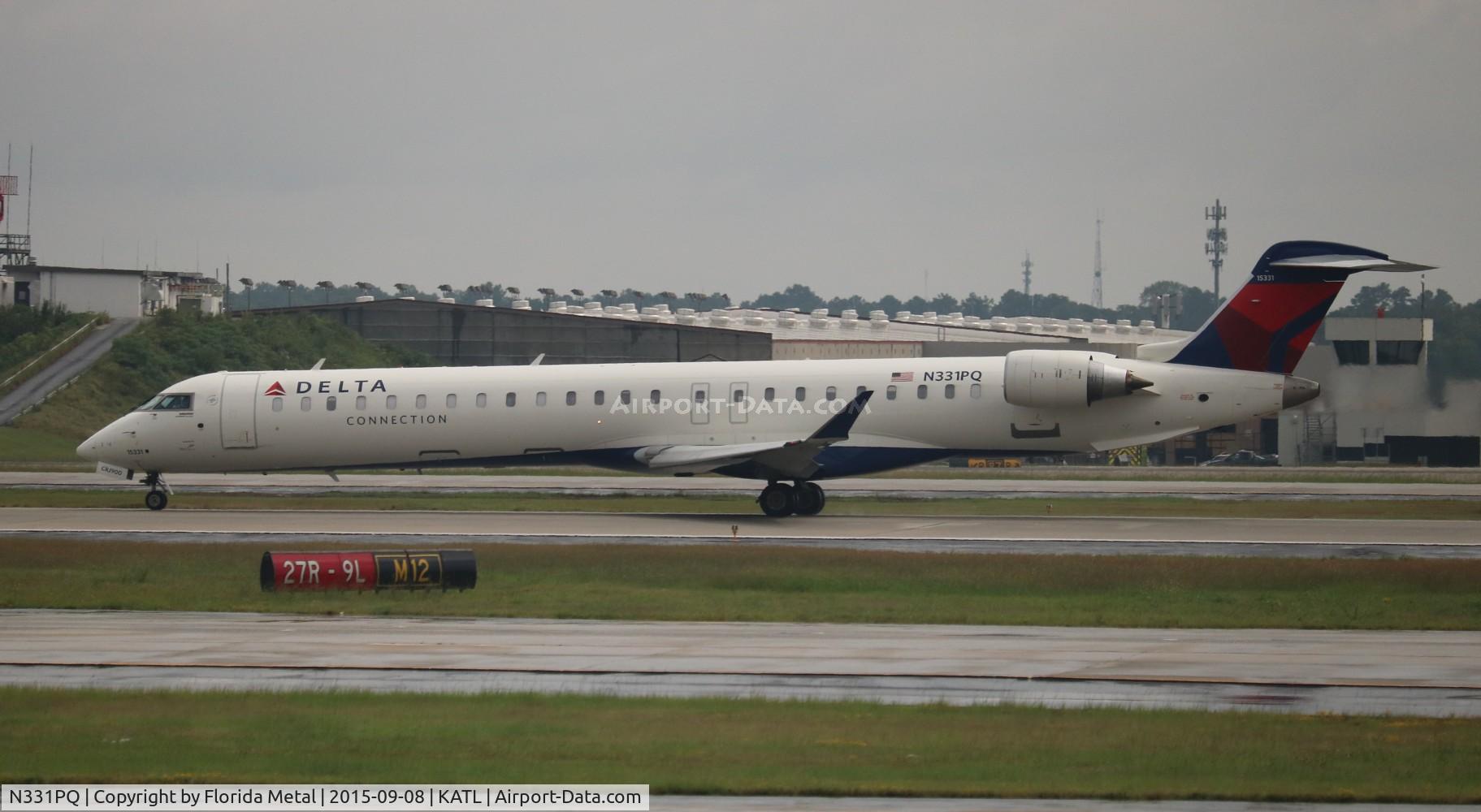N331PQ, 2014 Bombardier CRJ-900LR (CL-600-2D24) C/N 15331, END/DAL CR9 zx ATL-CAE