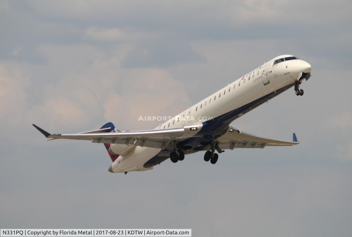 N331PQ, 2014 Bombardier CRJ-900LR (CL-600-2D24) C/N 15331, END/DAL CR9 zx DTW-ALB