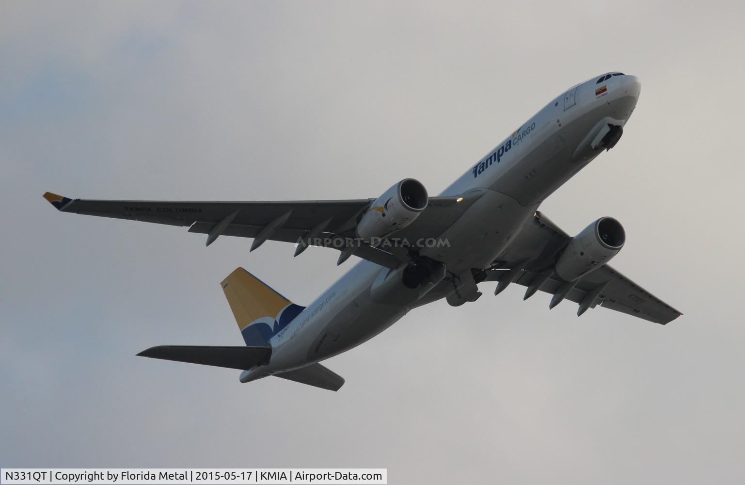 N331QT, 2012 Airbus A330-243F C/N 1380, Tampa Cargo A332F zx MIA-SDQ