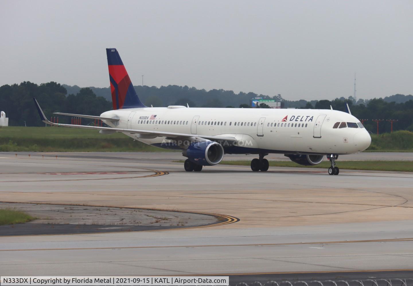 N333DX, Airbus A321-211 C/N 8026, DAL A321 zx PHX-ATL