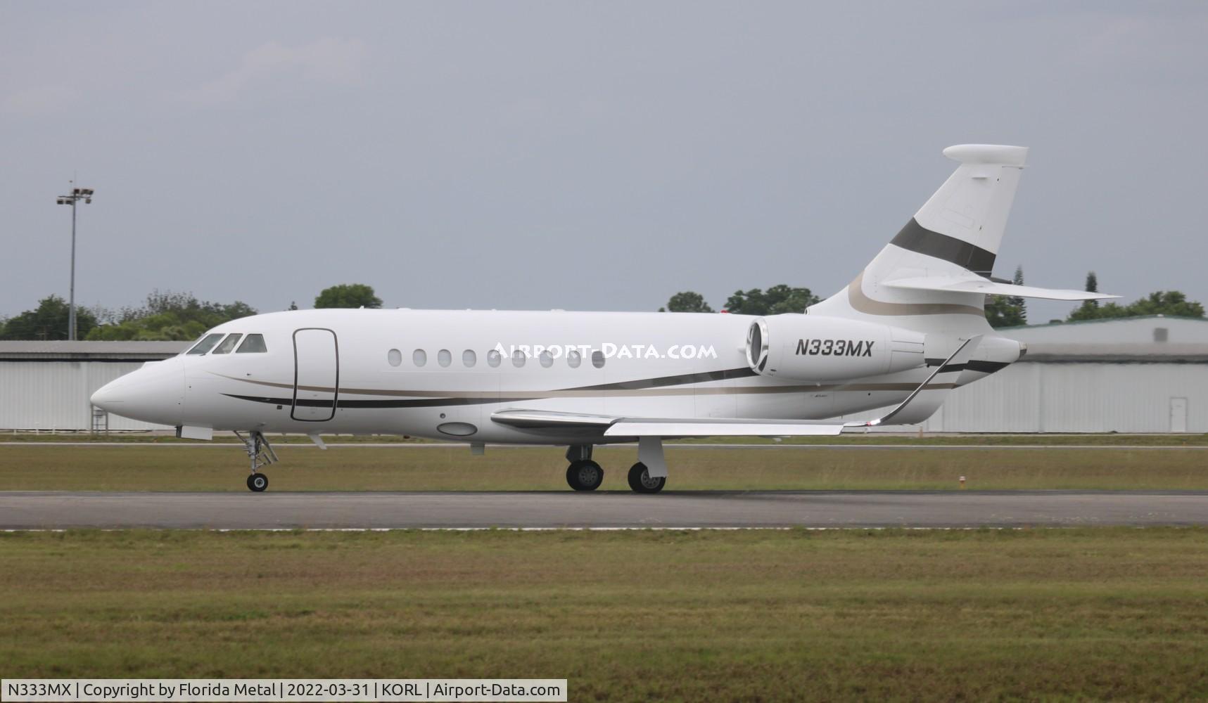 N333MX, 2007 Dassault Falcon 2000EX C/N 120, Falcon 2000 zx