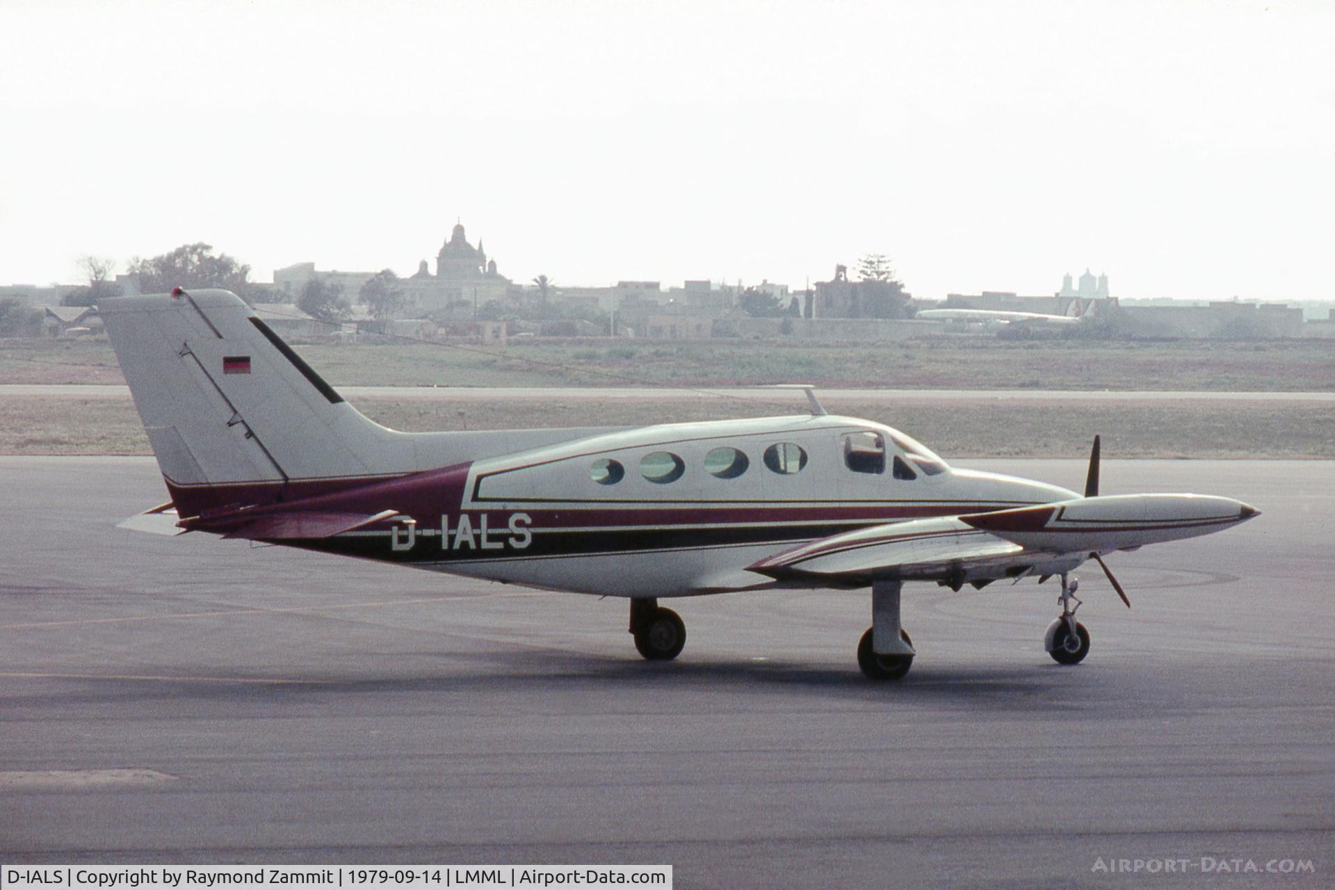 D-IALS, Cessna 401 C/N 401-0009, Cessna 401 D-IALS