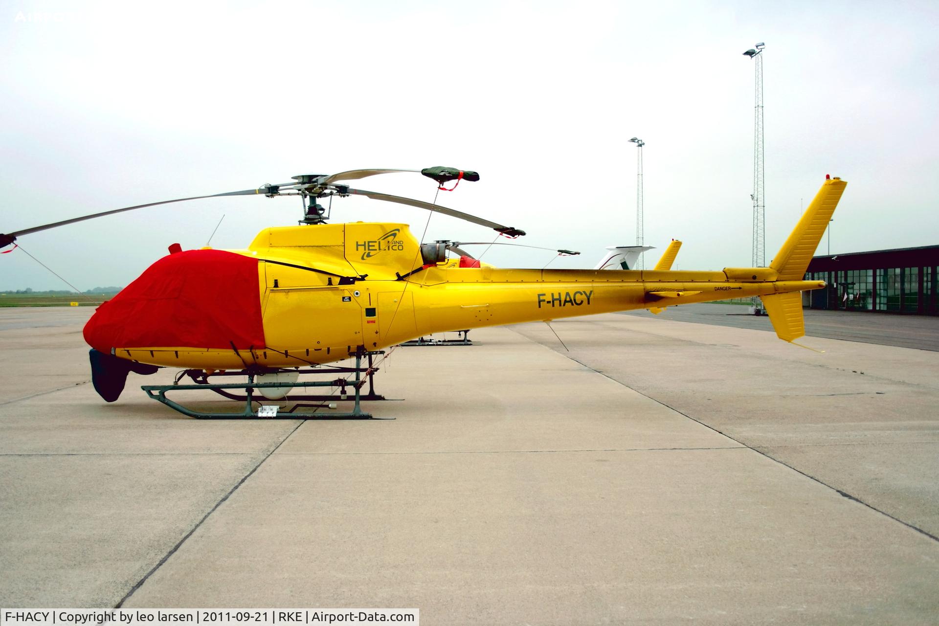 F-HACY, 2006 Eurocopter AS-350B-2 Ecureuil Ecureuil C/N 9080, Roskilde 21.9.2011