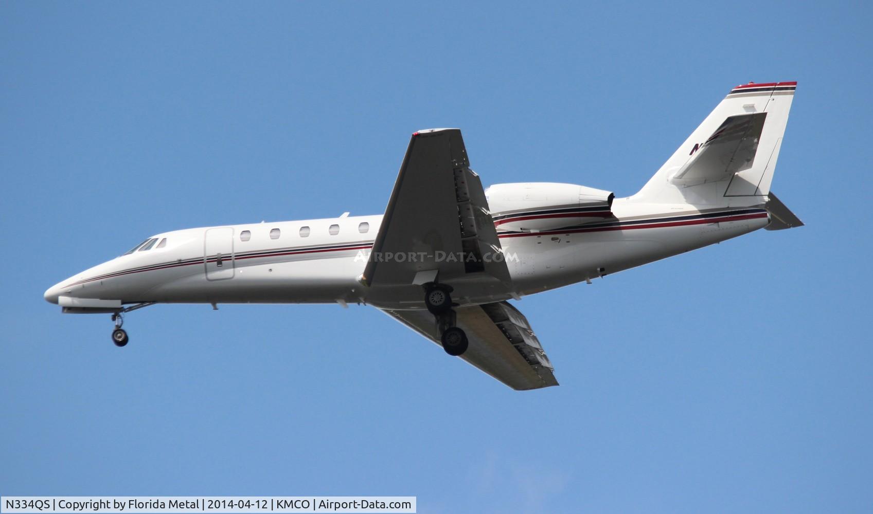 N334QS, 2007 Cessna 680 Citation Sovereign C/N 680-0164, C680 zx MCO 18R