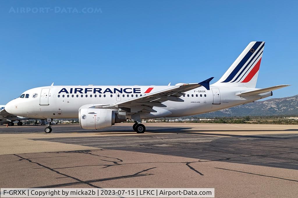 F-GRXK, 2006 Airbus A319-115LR C/N 2716, Parked. Scrapped in march 2025.