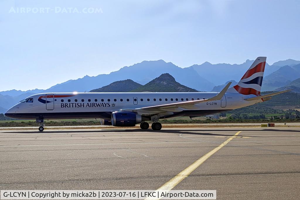 G-LCYN, 2010 Embraer 190SR (ERJ-190-100SR) C/N 19000392, Taxiing