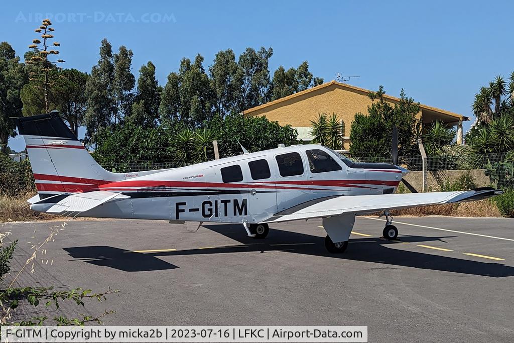 F-GITM, Beechcraft G36 Bonanza C/N E4142, Parked