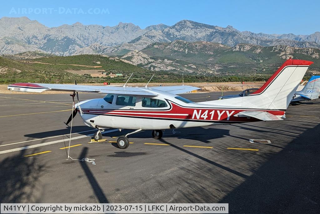 N41YY, 1979 Cessna 210N Centurion C/N 21063653, Parked