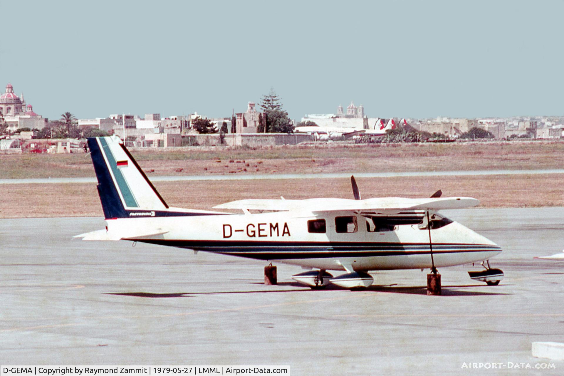 D-GEMA, Partenavia P-68B Victor C/N 175, Partenavia P-68B Victor D-GEMA