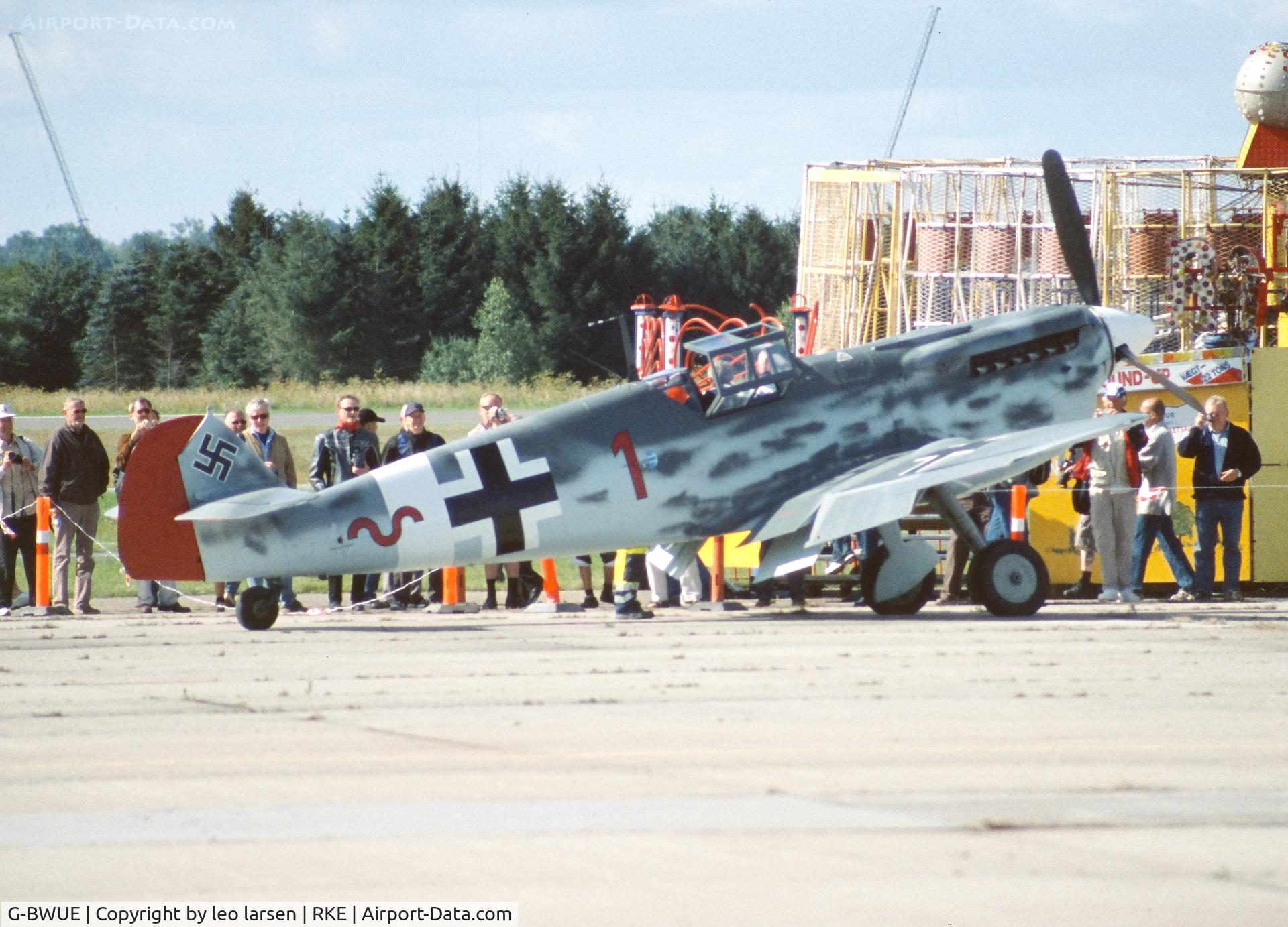 G-BWUE, 1949 Hispano HA-1112-M1L Buchon C/N 172, Roskilde Air Show 18.8.07