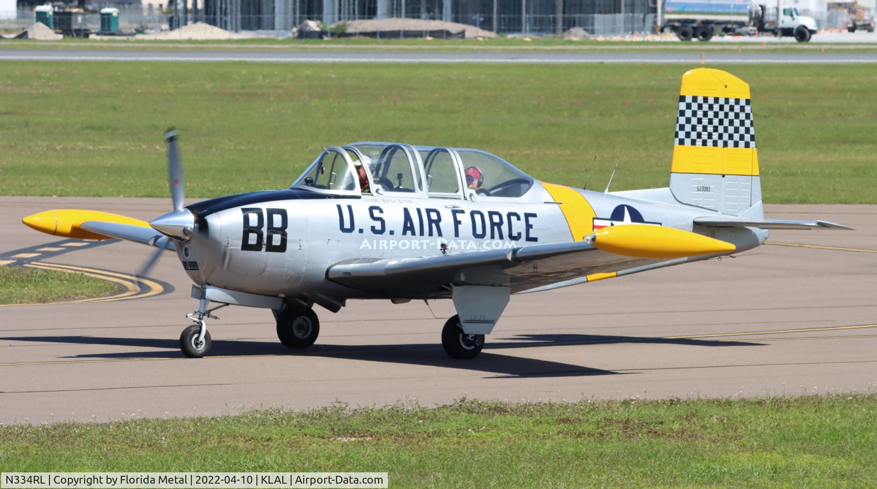 N334RL, 1963 Beech T-34A (A45) Mentor Mentor C/N G-12, T-34 zx