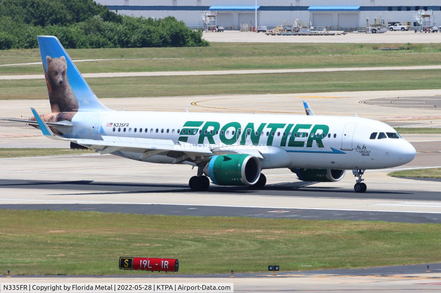 N335FR, 2018 Airbus A320-251N, FFT A32N Jo Jo zx CVG-TPA