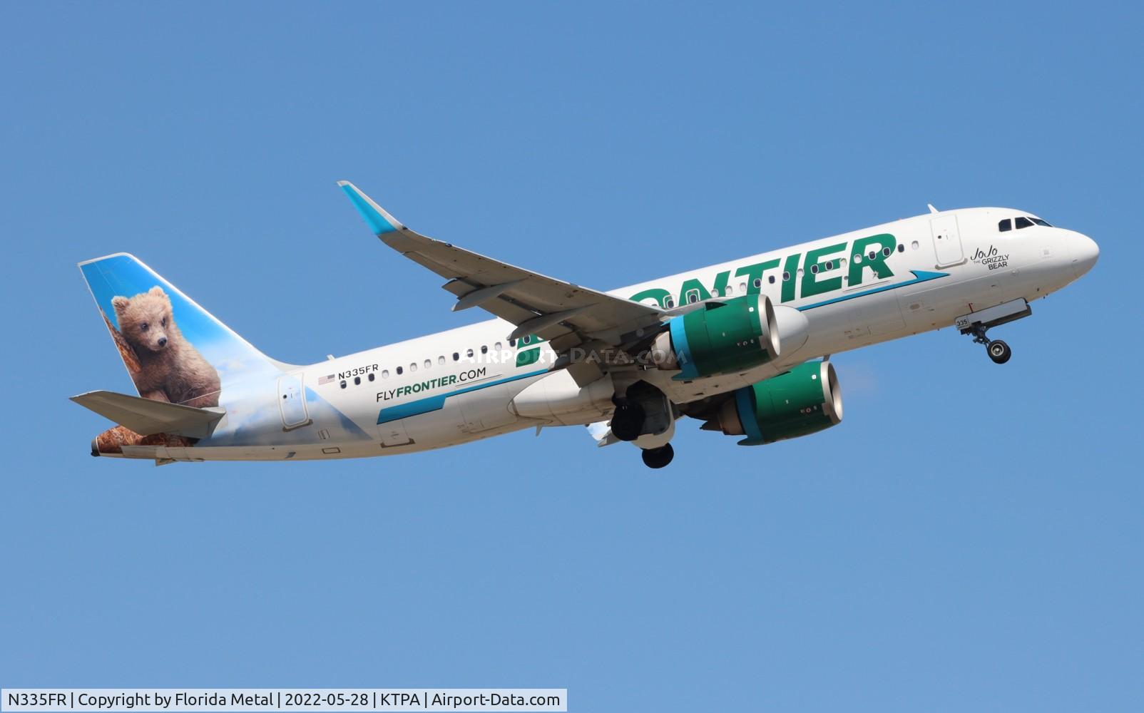 N335FR, 2018 Airbus A320-251N, FFT A32N Jo Jo zx TPA-PHX