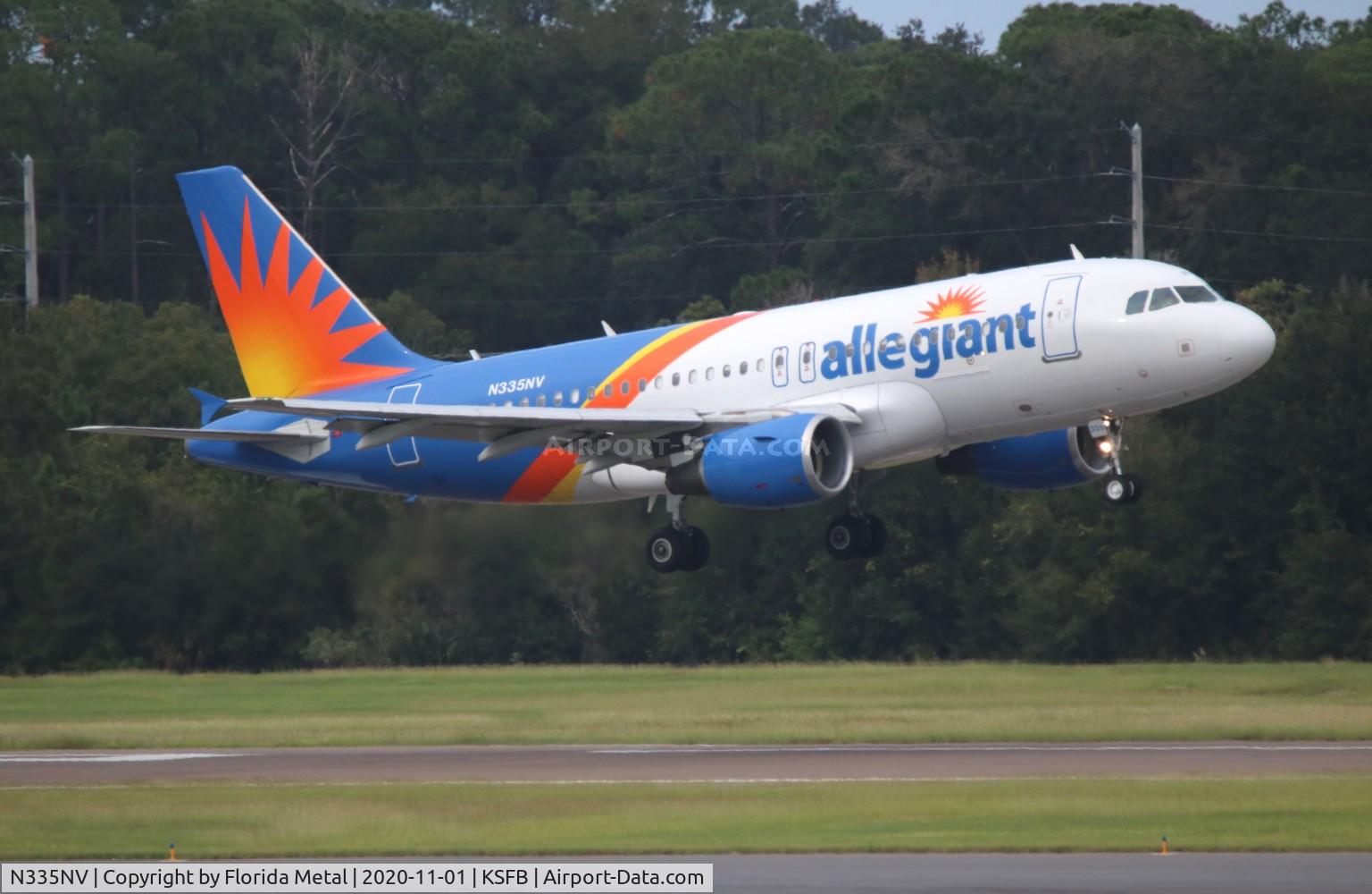 N335NV, 2006 Airbus A319-111 C/N 2852, AAY A319 zx MLI-SFB