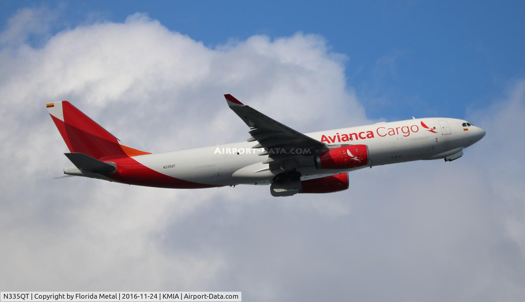 N335QT, 2014 Airbus A330-243F C/N 1534, AVA Cargo MIA-EZE