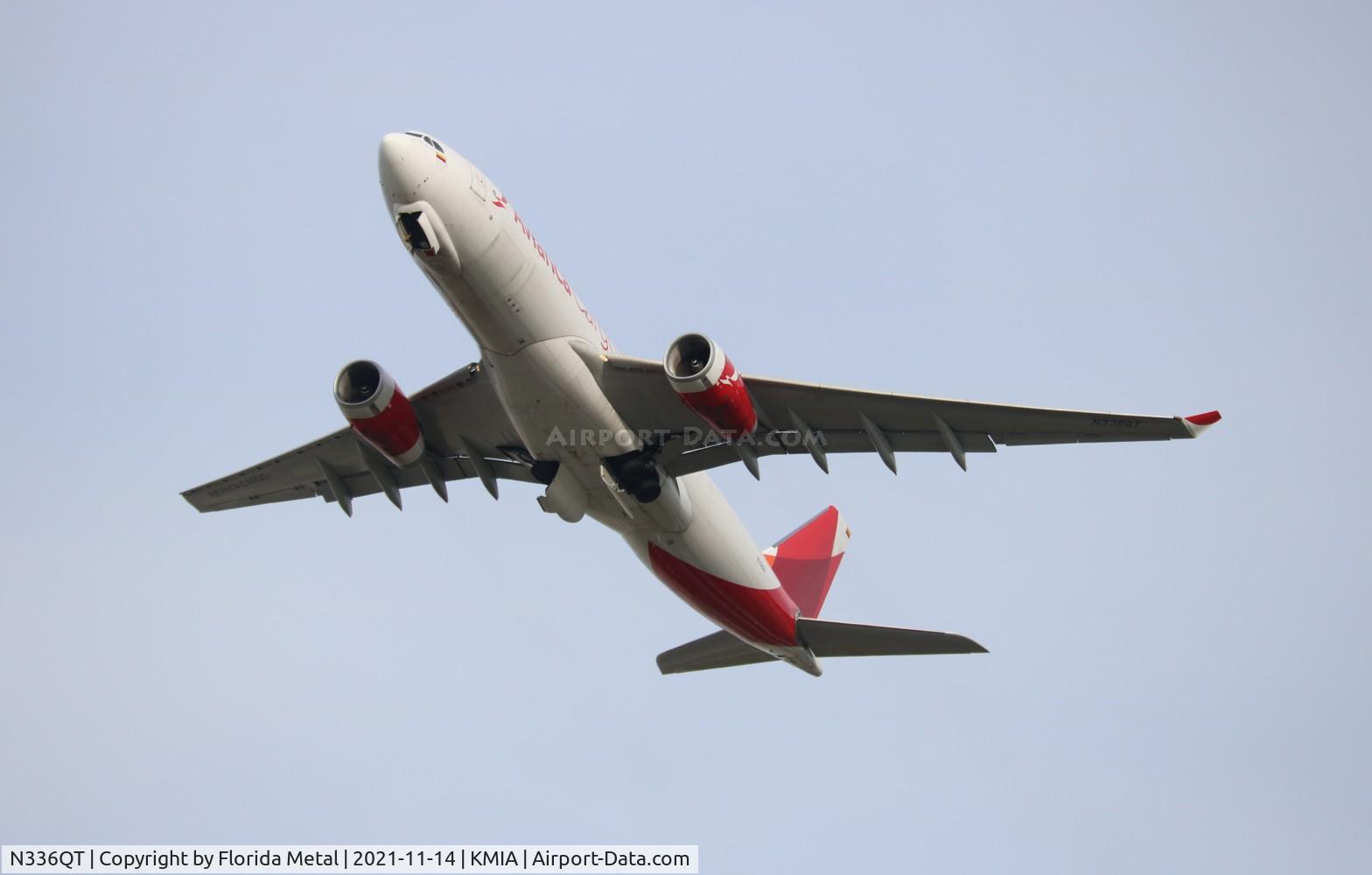 N336QT, 2014 Airbus A330-243F C/N 1506, AVA Cargo A332F zx MIA-BOG