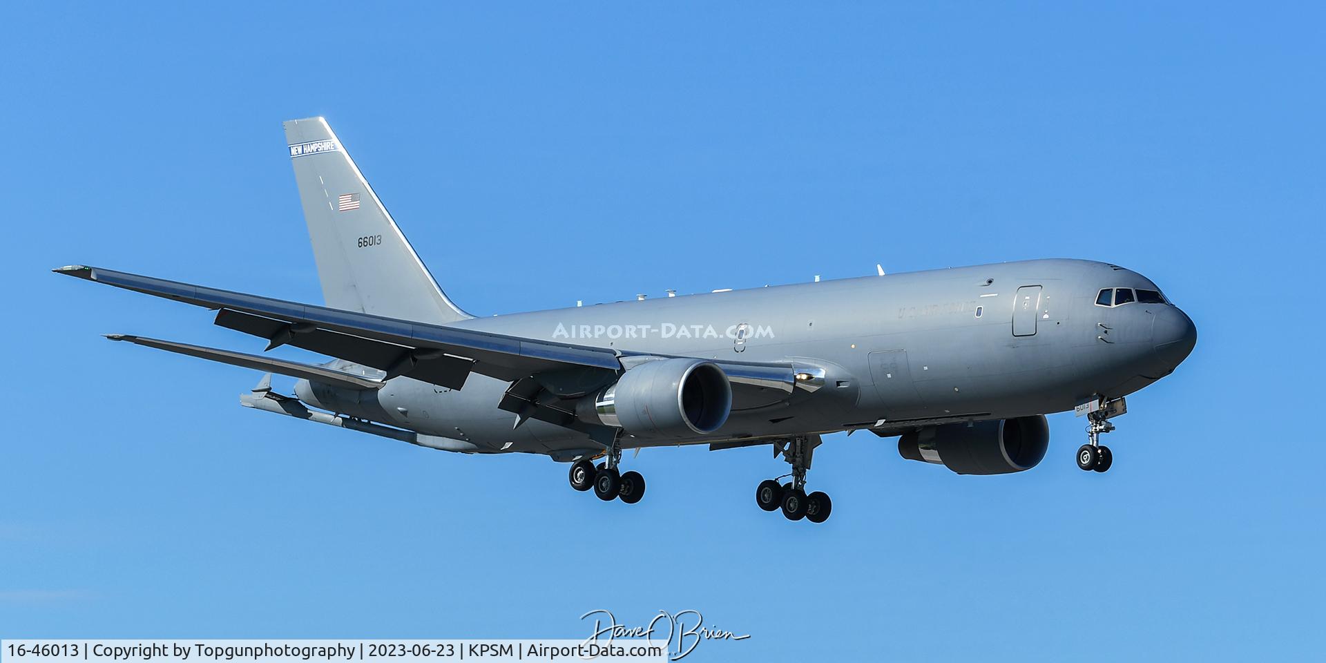 16-46013, 2020 Boeing KC-46A Pegasus C/N 34109, STARK99 returning from the West Coast