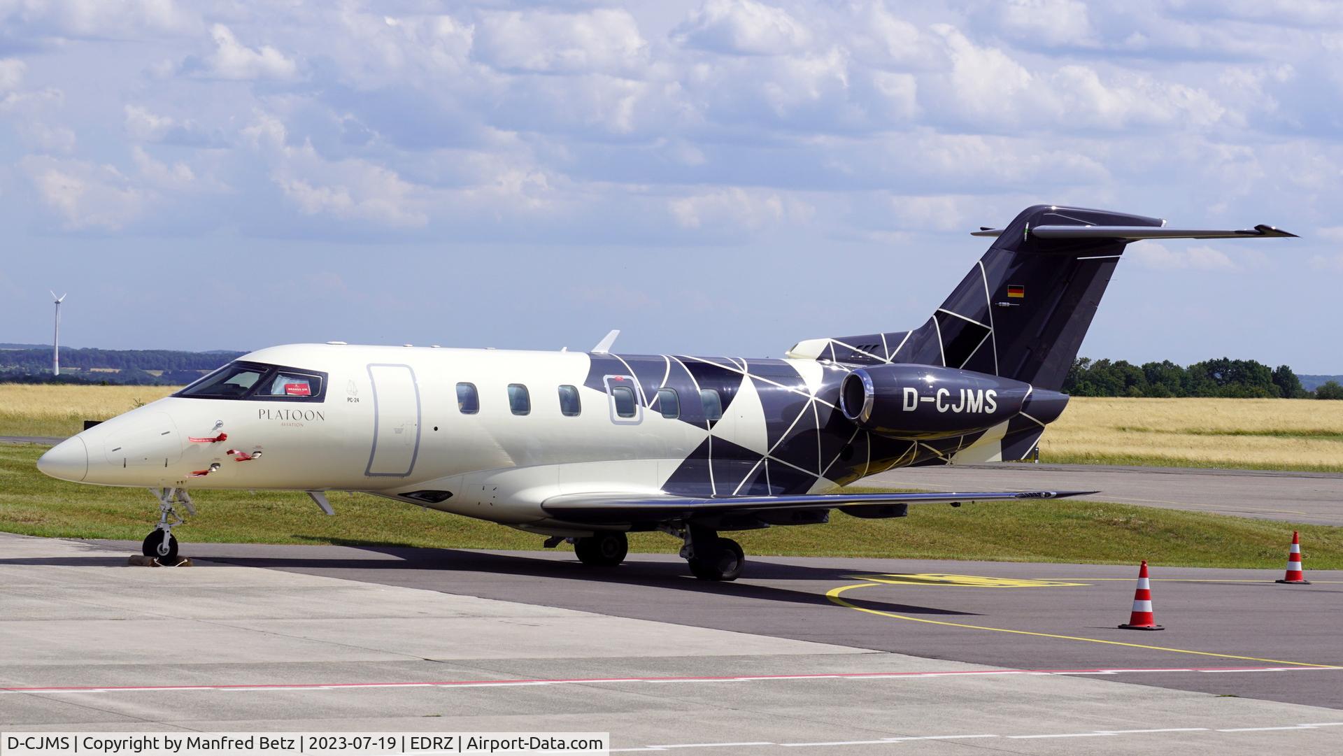 D-CJMS, 2021 Pilatus PC-24 C/N 261, shipyard visit