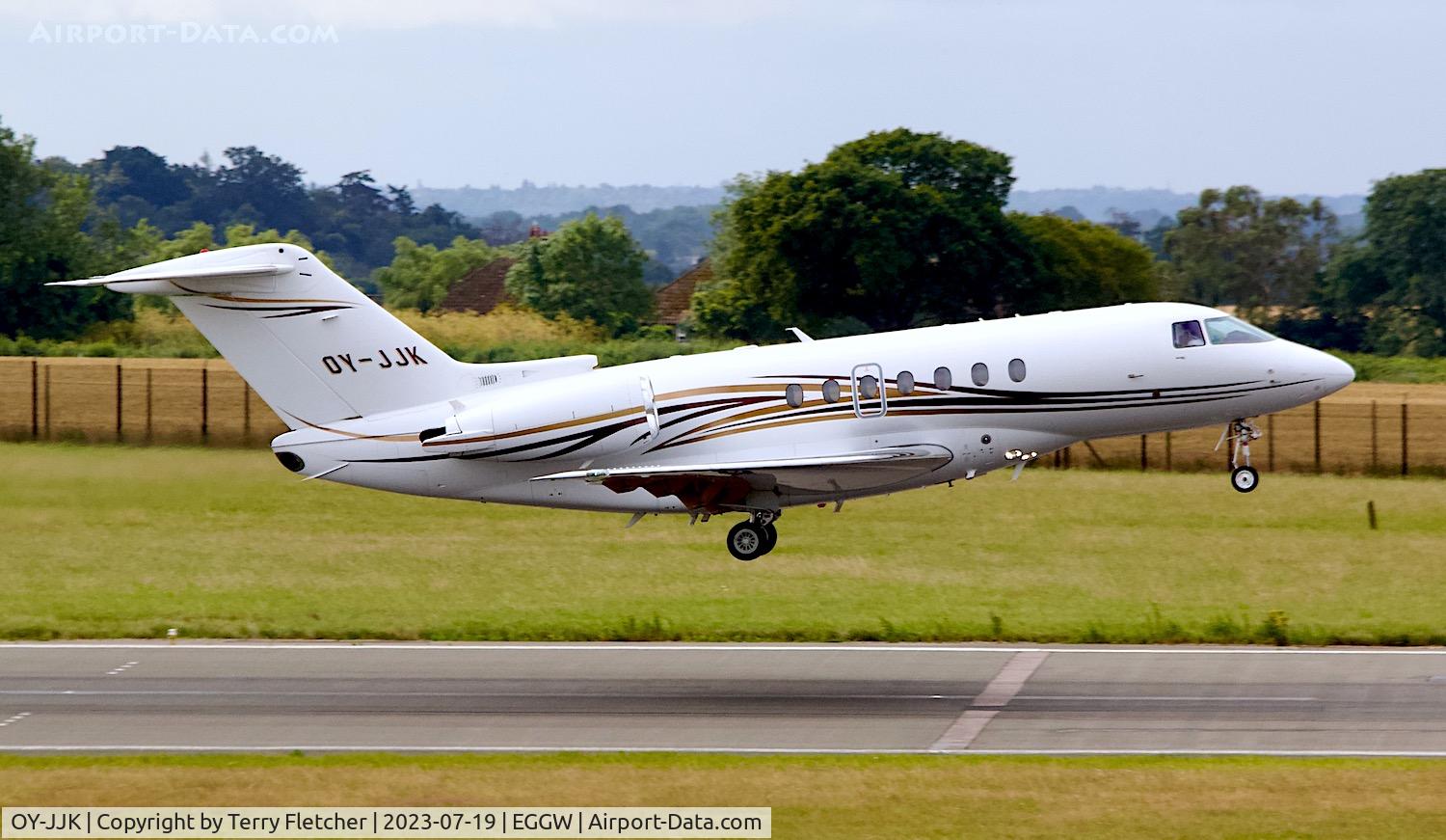 OY-JJK, 2011 Hawker Beechcraft 4000 C/N RC-64, At Luton Airport