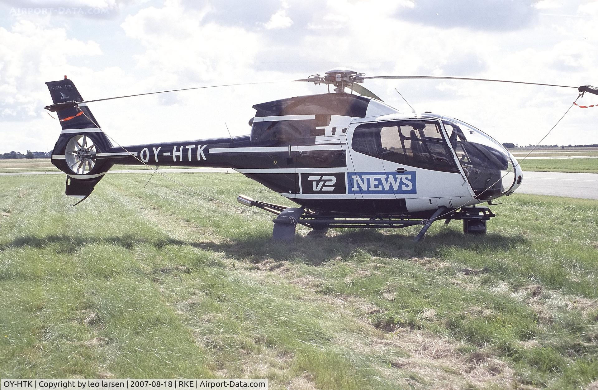 OY-HTK, 2001 Eurocopter EC-120B Colibri C/N 1220, Roskilde Air Show 18.8.2007