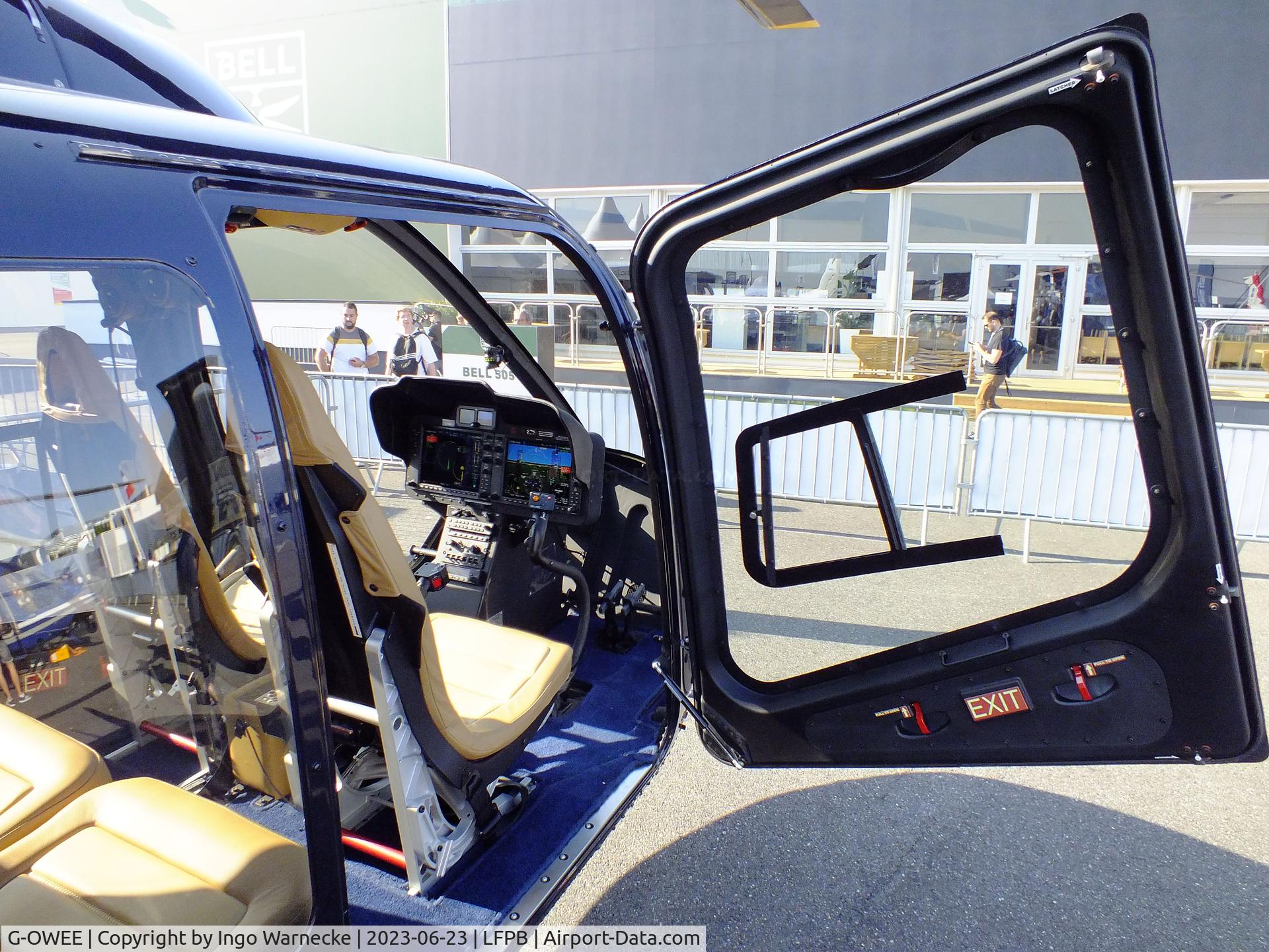 G-OWEE, 2021 Bell 505 Jet Ranger X C/N 65394, Bell 505 Jet Ranger X at the Aerosalon 2023, Paris