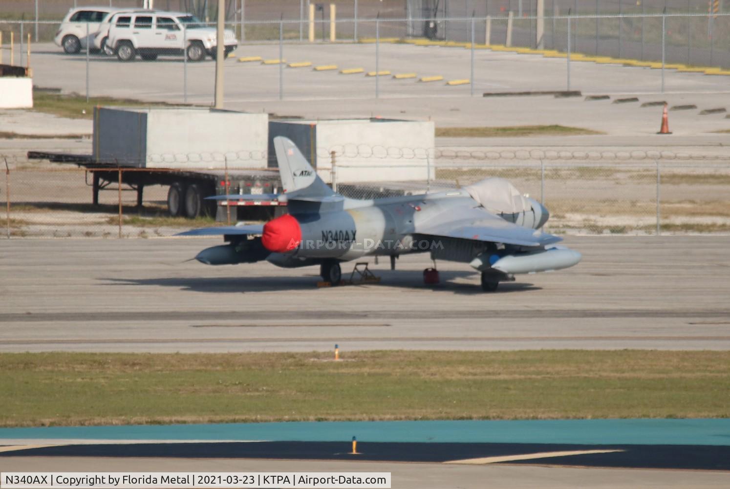 N340AX, 1958 Hawker Hunter F.58A C/N 41H-697464, Hawker Hunter zx