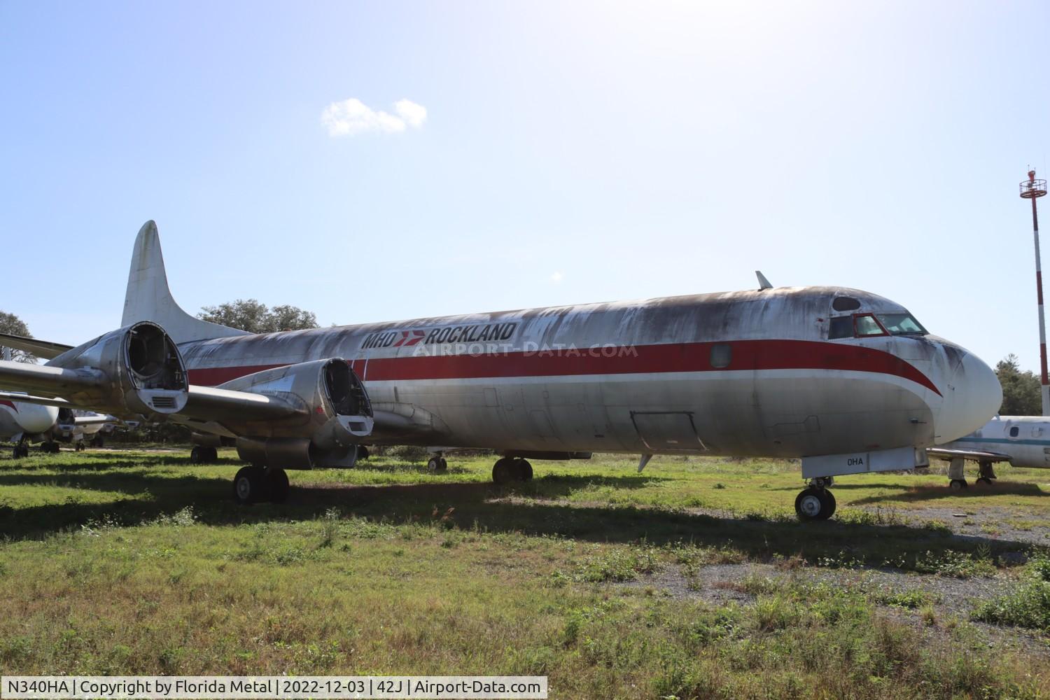 N340HA, 1959 Lockheed L-188A(F) Electra C/N 1109, Ex Zantop L-188 zx