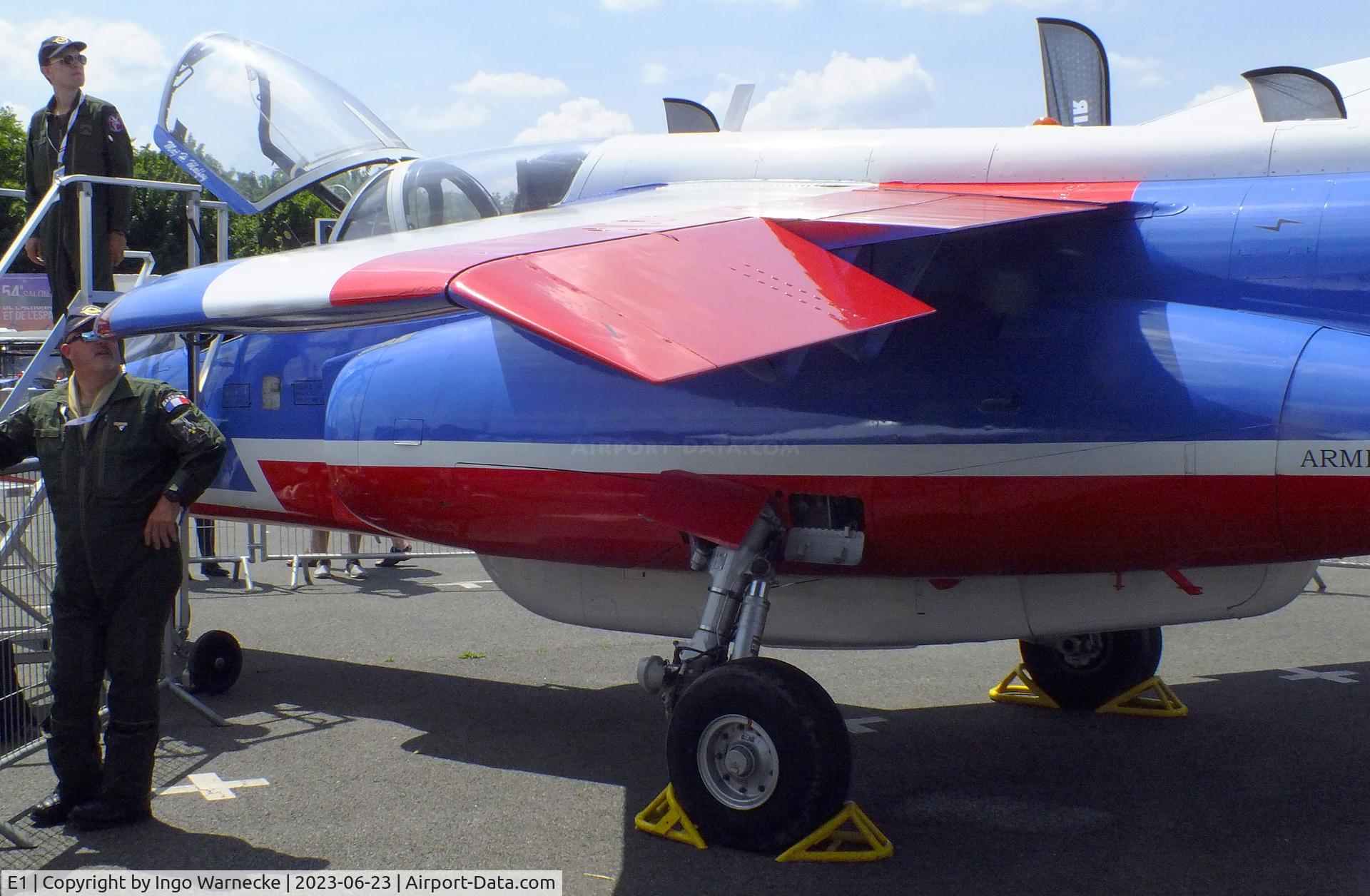E1, 1977 Dassault-Dornier Alpha Jet E C/N E1, Dassault-Breguet/Dornier Alpha Jet E at the Aerosalon 2023, Paris