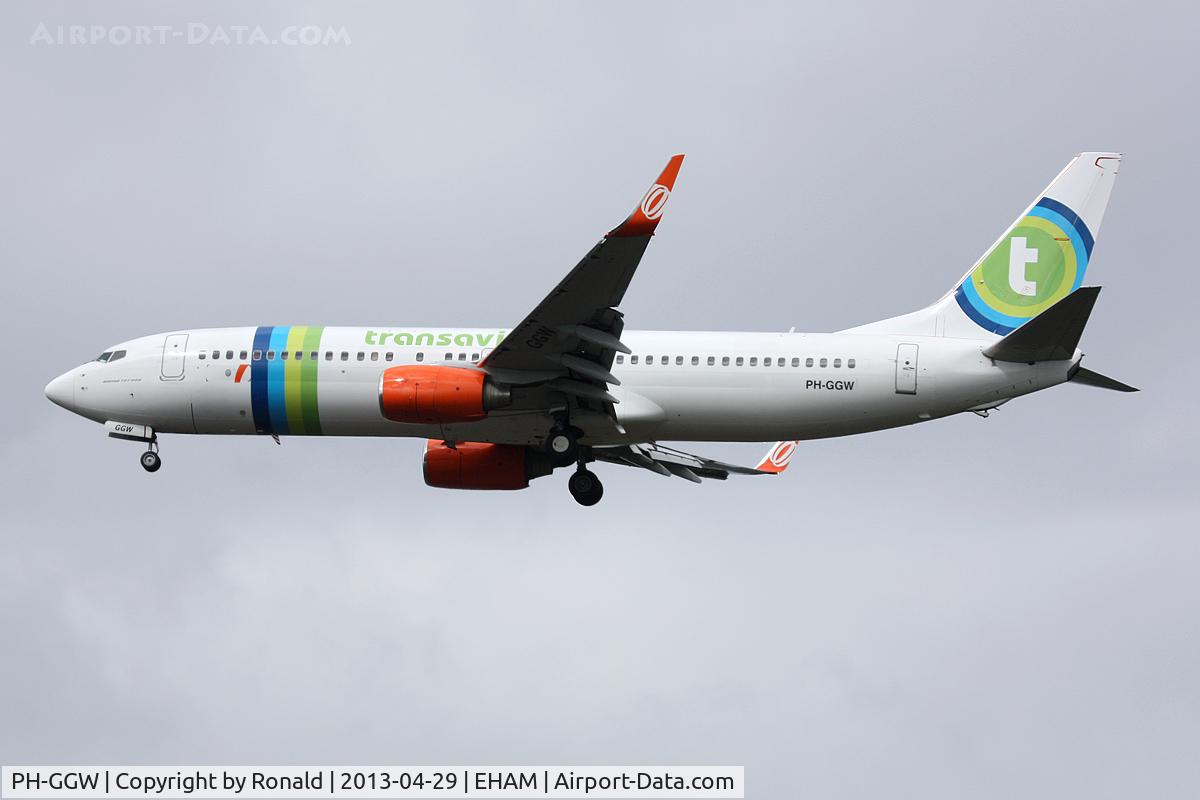 PH-GGW, 2010 Boeing 737-8EH C/N 35831, at spl