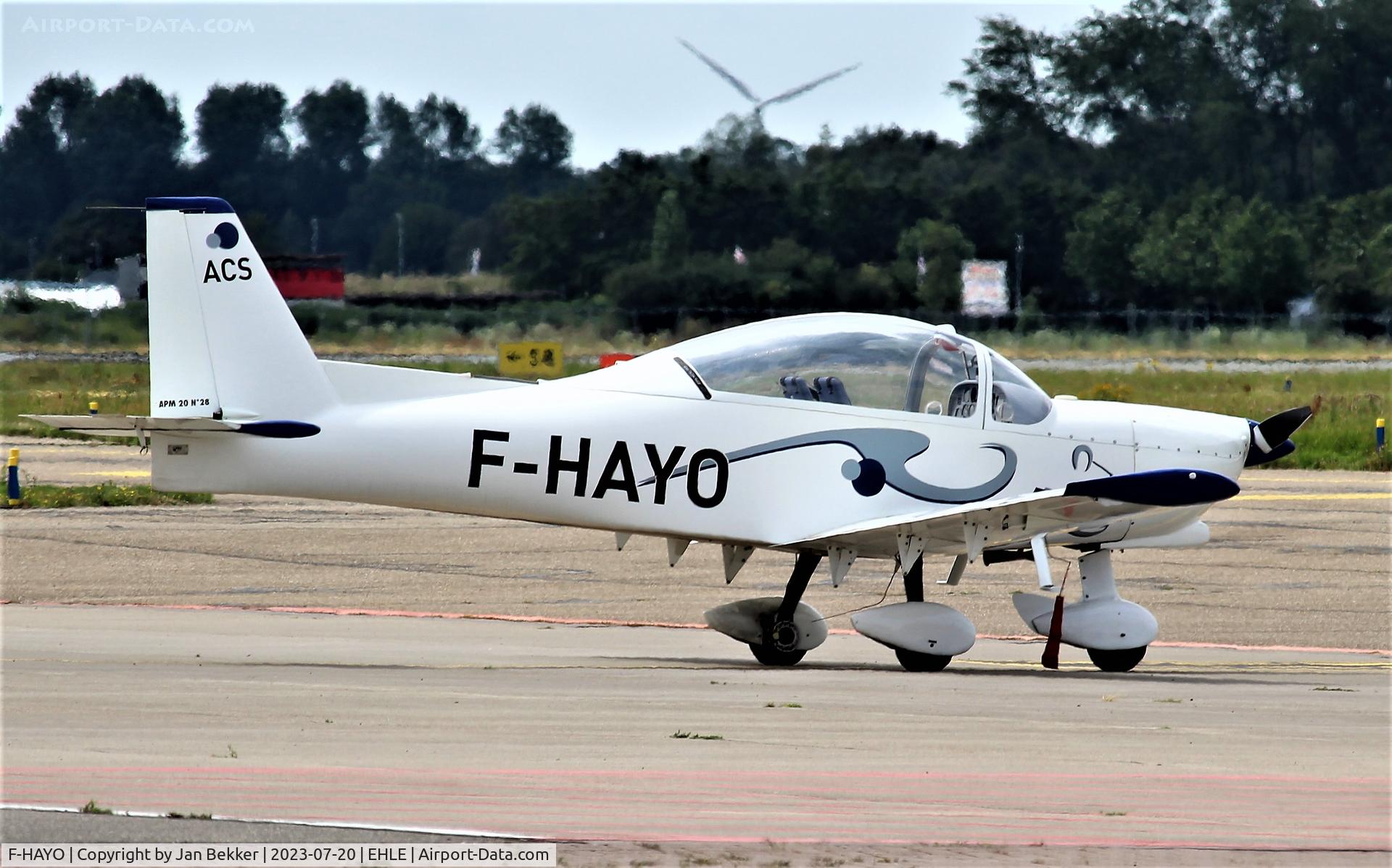 F-HAYO, Issoire APM-20 Lionceau C/N 28, Lelystad Airport