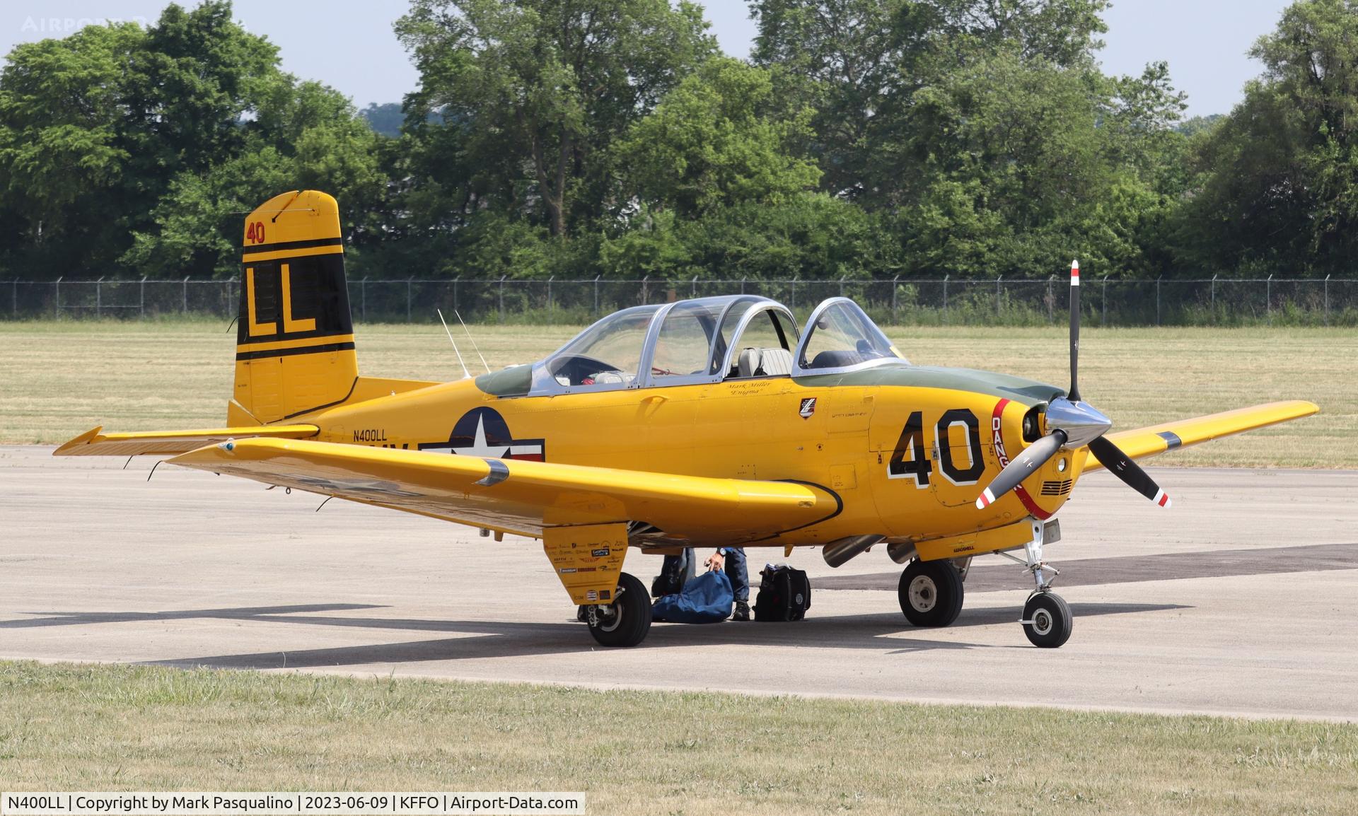 N400LL, 1957 Beech T-34B Mentor C/N BG-400, Beech T-34B