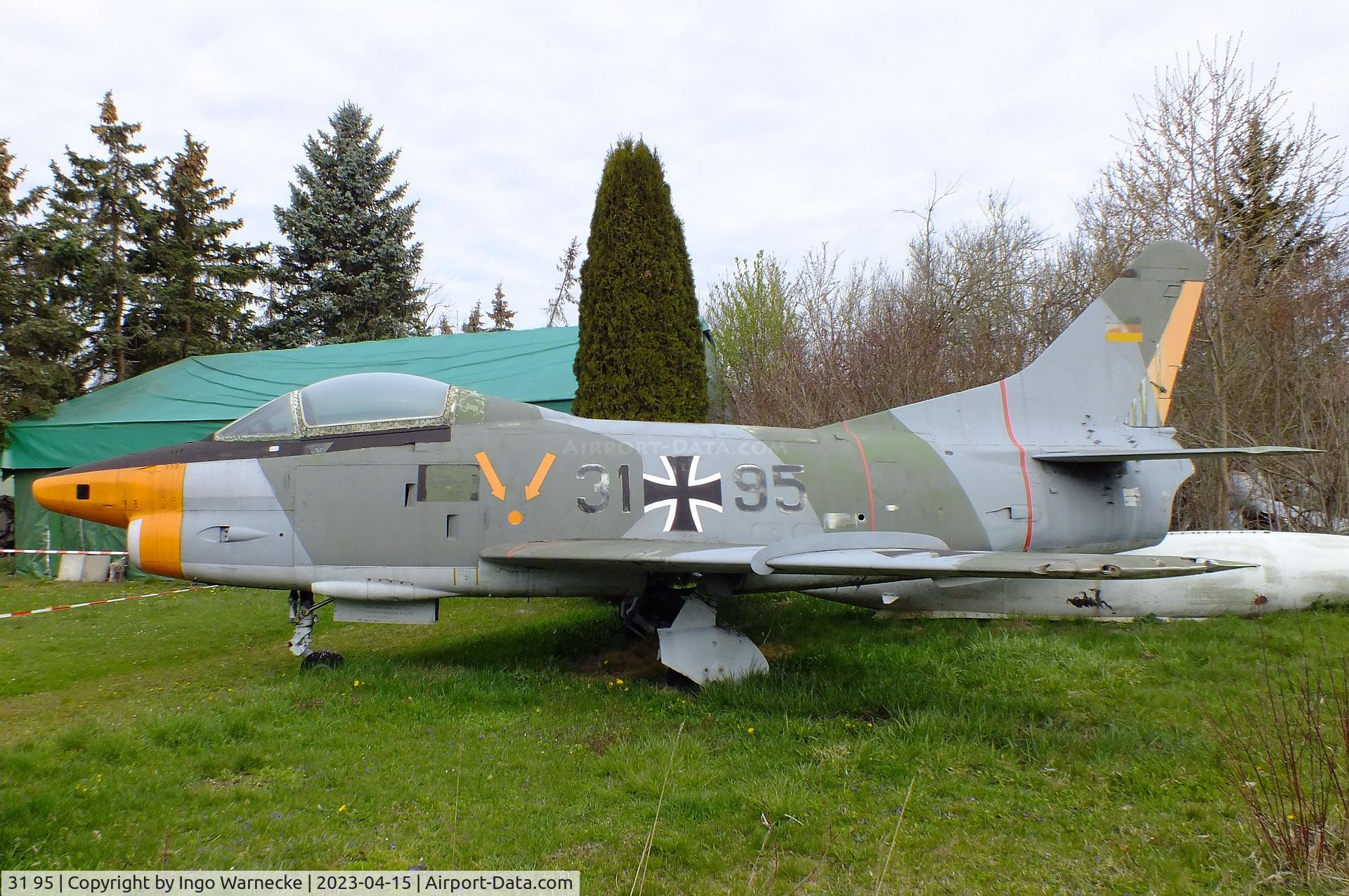 31 95, Fiat G-91R/3 C/N D463, FIAT G.91R/3 at the Internationales Luftfahrtmuseum, Schwenningen