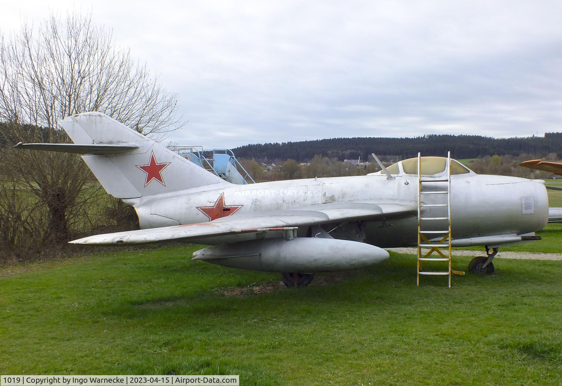 1019, PZL-Mielec Lim-2 (MiG-15bis) C/N 1B-01019, PZL-Mielec Lim-2 (Mig-15bis) FAGOT at the Internationales Luftfahrtmuseum, Schwenningen